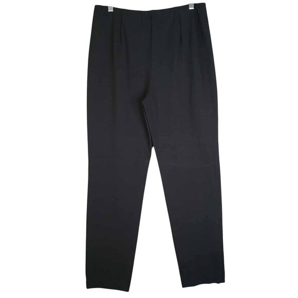 J Jill Pants Women’s Size Medium M Black Ponte Slim Leg Pull On Stretch - Picture 3 of 7